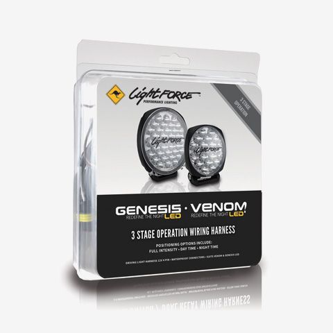 Lightforce Venom + Genesis LED Wiring Harness